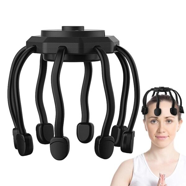 Electric Octopus Scalp / Head  Massager (1 Pc), Gym Equipment