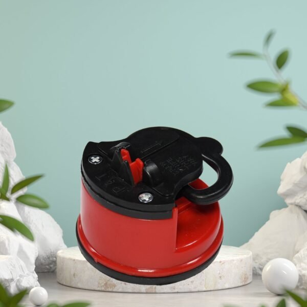 Manual Mini Knife Sharpener with Suction Pad for Steel and Ceramic Knives
