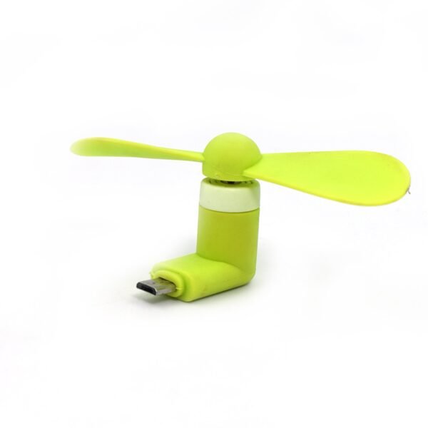 mini usb fan For Having cool air instantly, anywhere and anytime purposes (Micro Port)